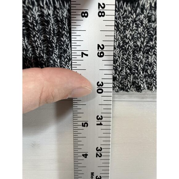 Vintage Sweater Graphix Sweater Mens Large Black Geometric Knit Retro Korea 90s - Picture 4 of 8